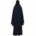 Islamic Burqa-Khimar combo- Navy Blue Islamic Burqa-Khimar combo- Navy Blue